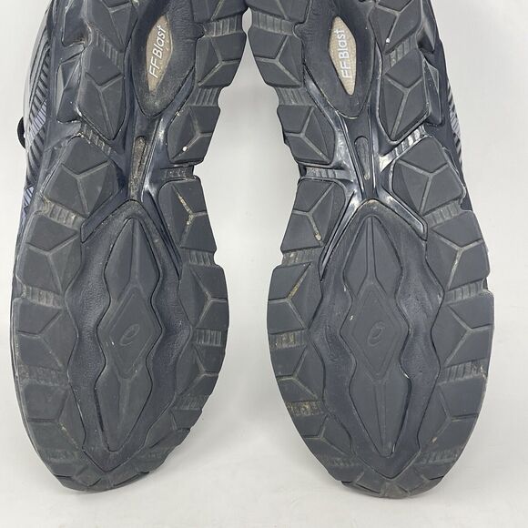 ASICS Gel-Quantum 360 VII Sneakers Mens 11 Black Blue Running Walking Shoes - Picture 16 of 16